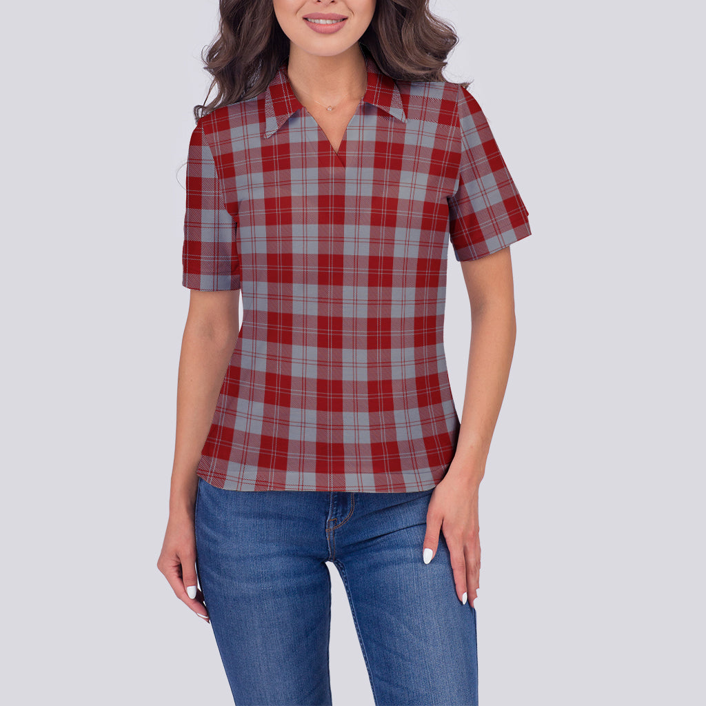 erskine-red-tartan-polo-shirt-for-women