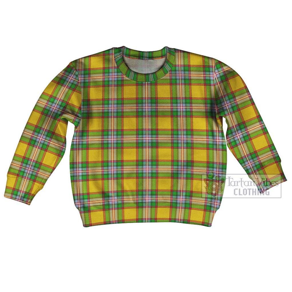 Tartan Vibes Clothing Essex County Canada Tartan Kid Ugly Sweater