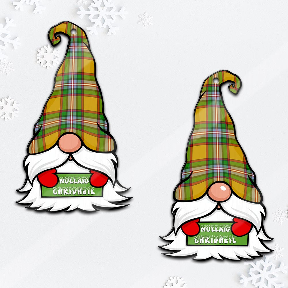 Essex County Canada Gnome Christmas Ornament with His Tartan Christmas Hat - Tartan Vibes Clothing