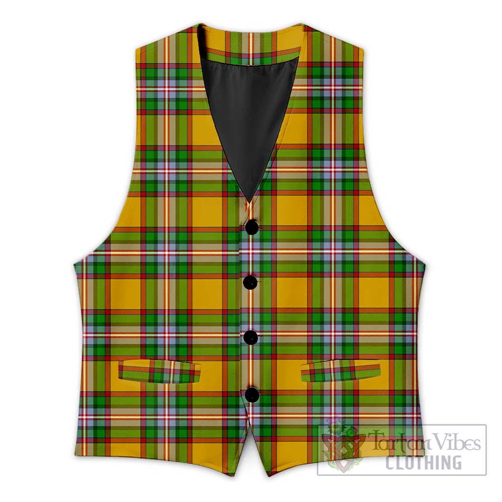 Tartan Vibes Clothing Essex County Canada Tartan Men's Sleeveless Suit Vest