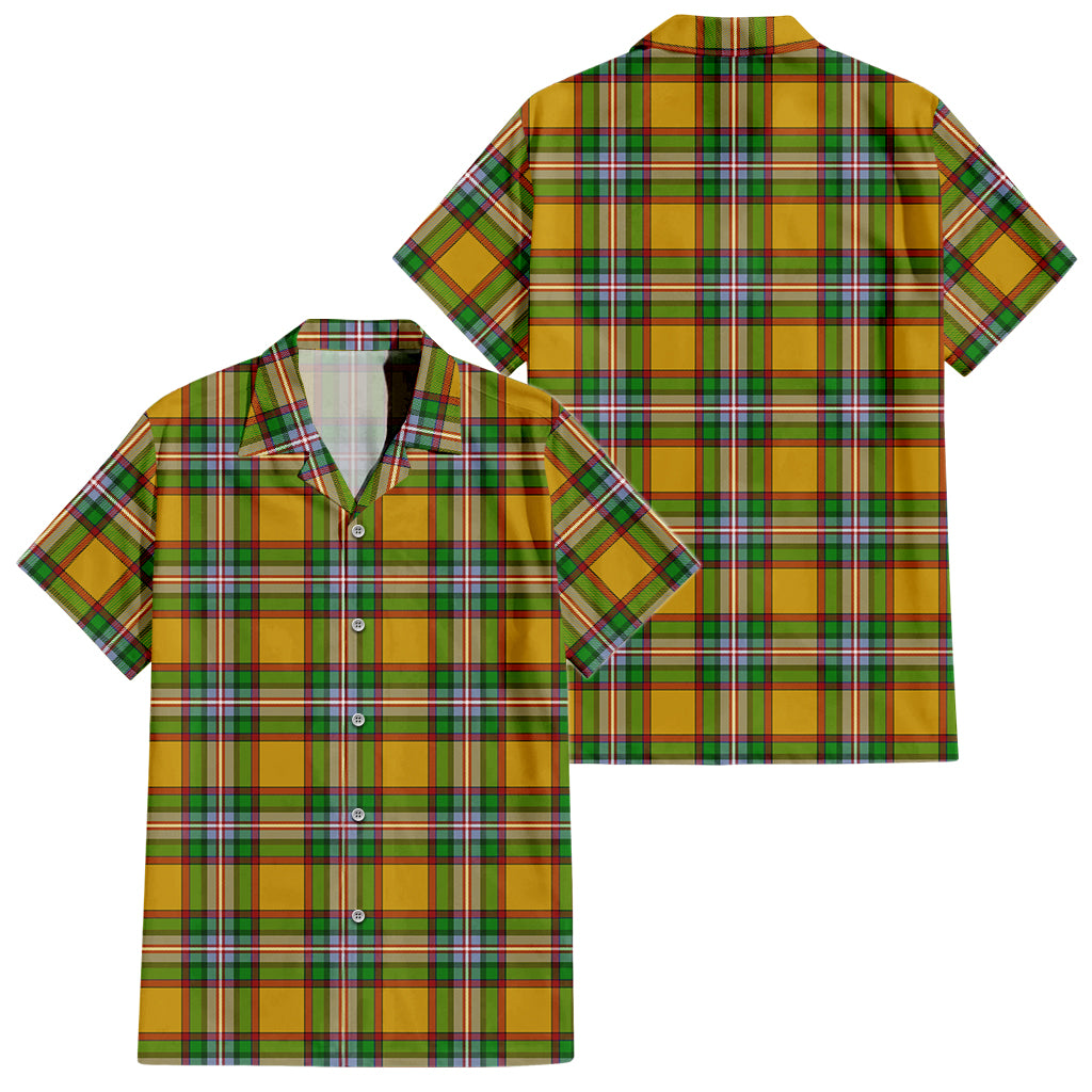 essex-county-canada-tartan-short-sleeve-button-down-shirt