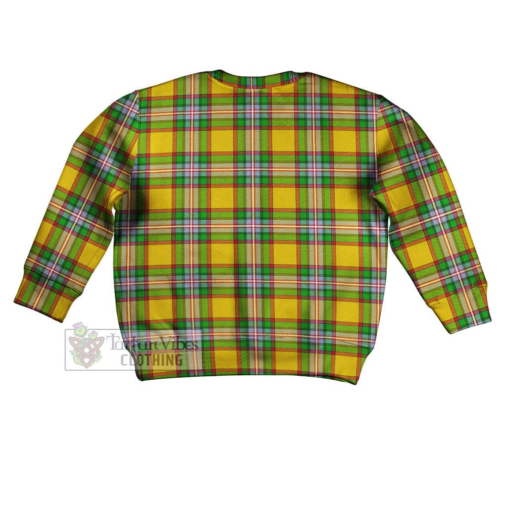 Tartan Vibes Clothing Essex County Canada Tartan Kid Ugly Sweater