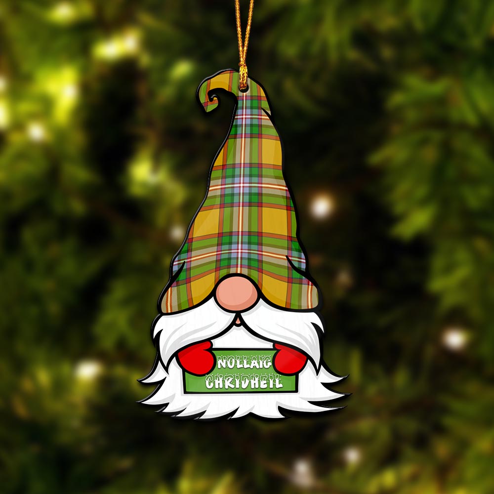 Essex County Canada Gnome Christmas Ornament with His Tartan Christmas Hat - Tartan Vibes Clothing