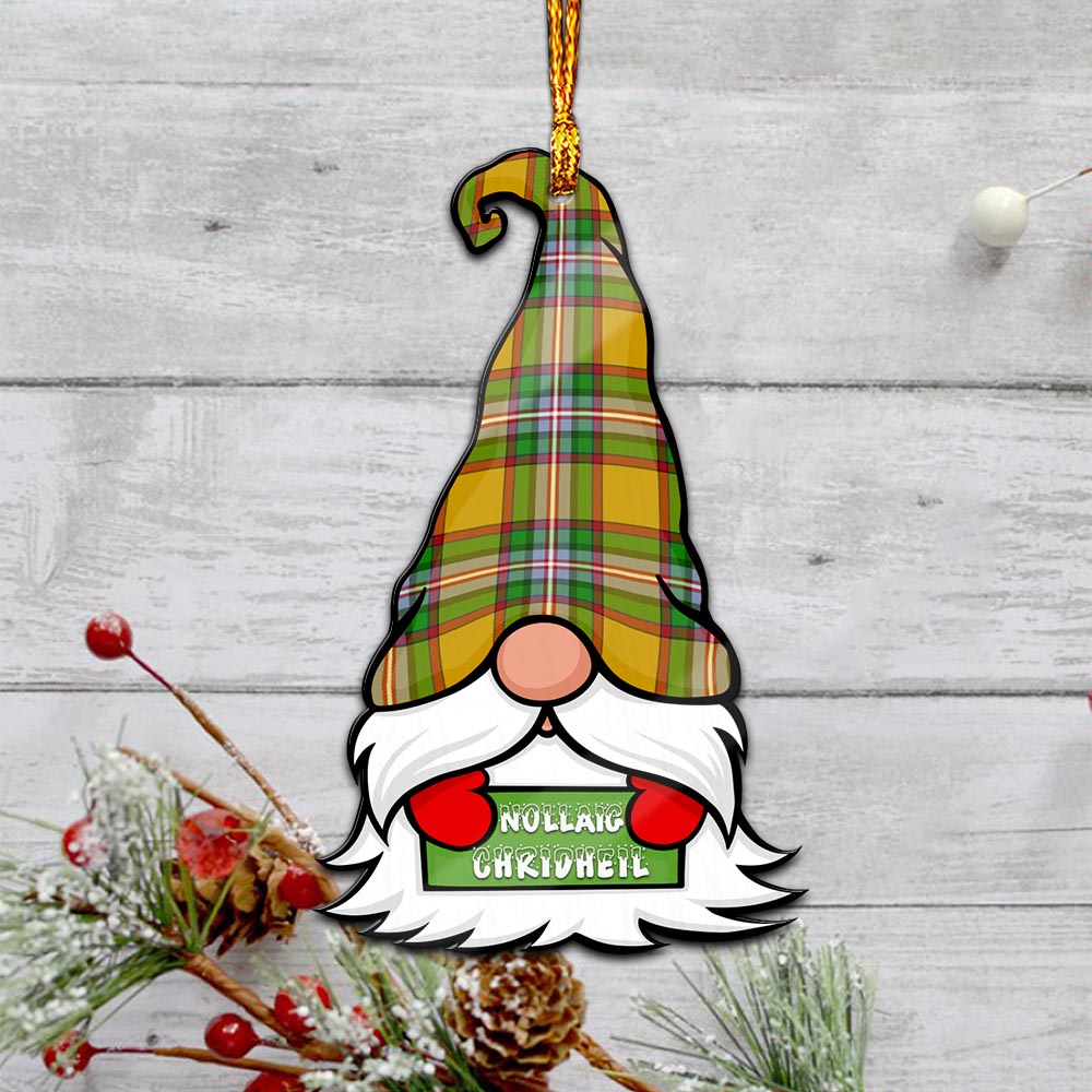 Essex County Canada Gnome Christmas Ornament with His Tartan Christmas Hat - Tartan Vibes Clothing