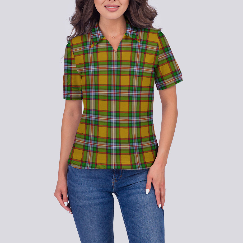 essex-county-canada-tartan-polo-shirt-for-women