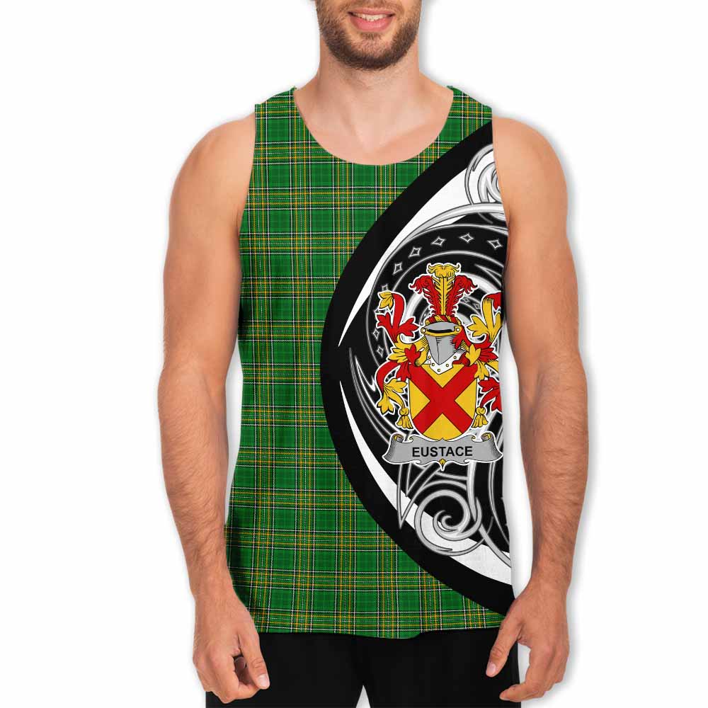 Eustace Irish Clan Men's Tank Top Celtic Circle Style Men - Tartan Vibes Clothing