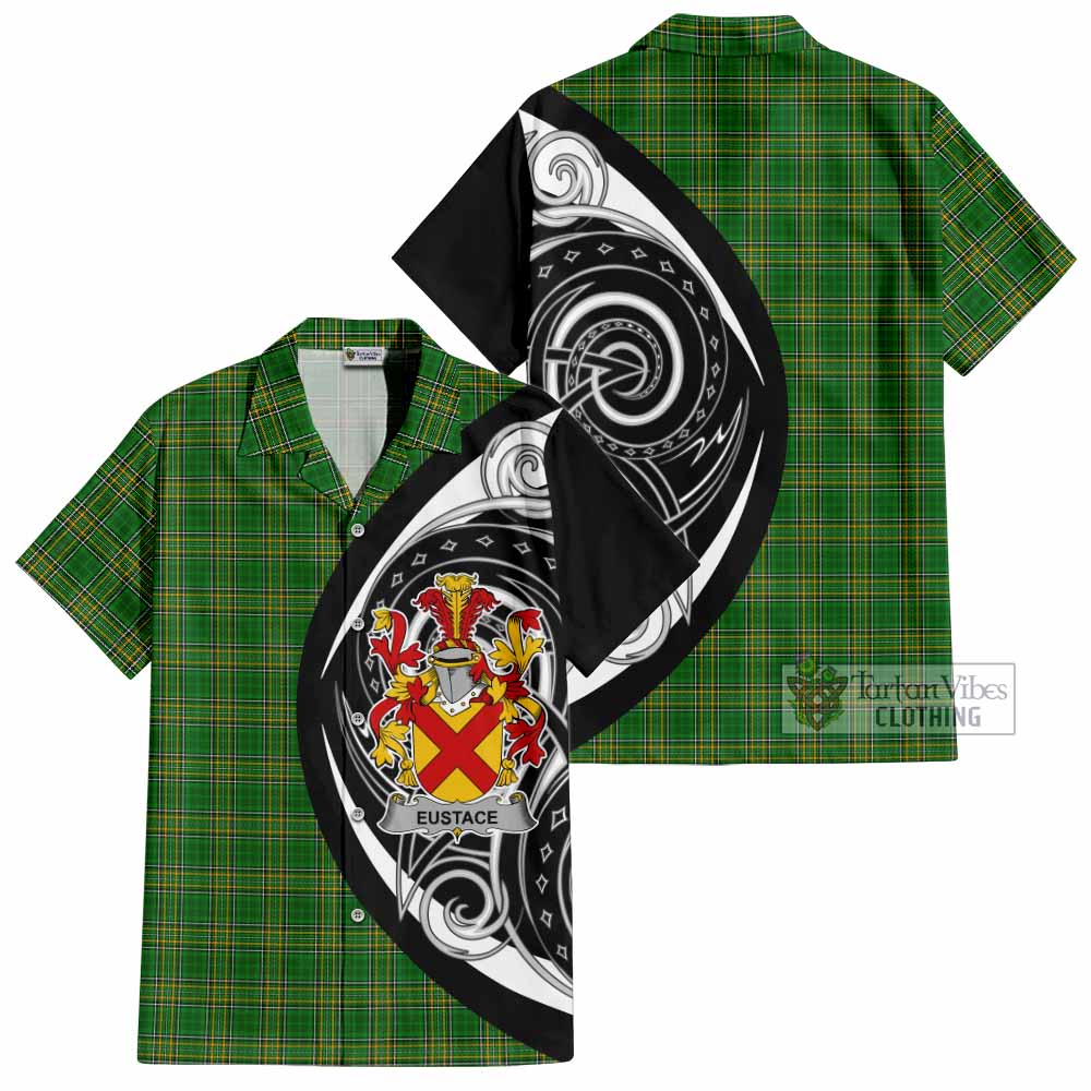 Eustace Irish Clan Hawaiian Shirt Celtic Circle Style - Tartan Vibes Clothing