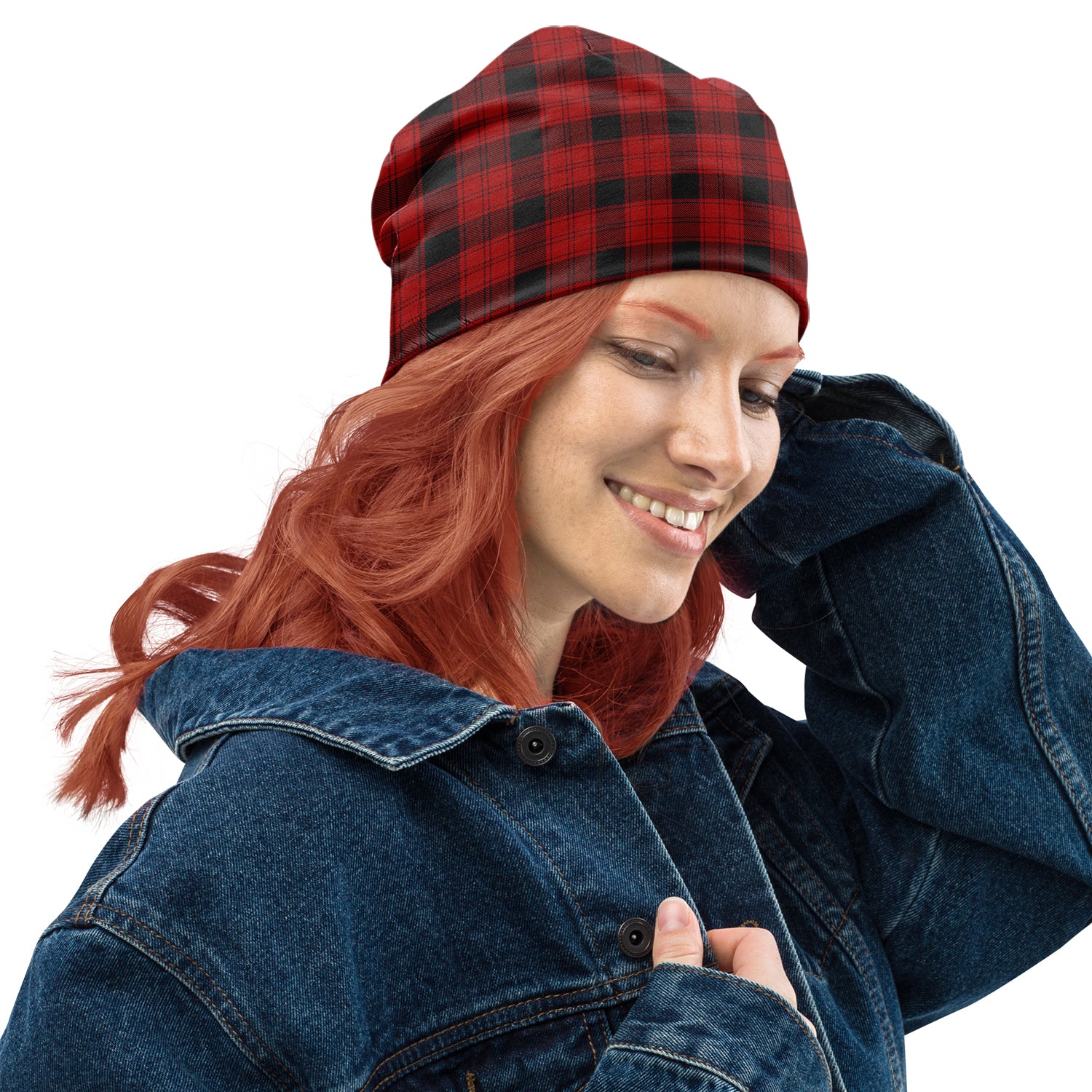 Ewing Tartan Beanies Hat One Size 10.5*10.2 inches - Tartan Vibes Clothing