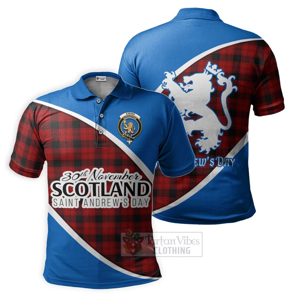 Tartan Vibes Clothing Ewing Family Crest Tartan Polo Shirt Celebrate Saint Andrew's Day in Style