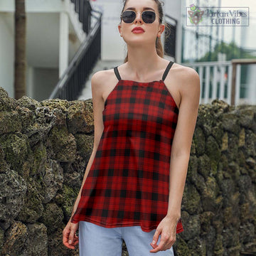 Ewing Tartan Loose Halter Neck Camisole