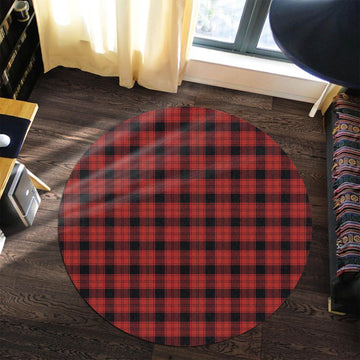 Ewing Tartan Round Rug