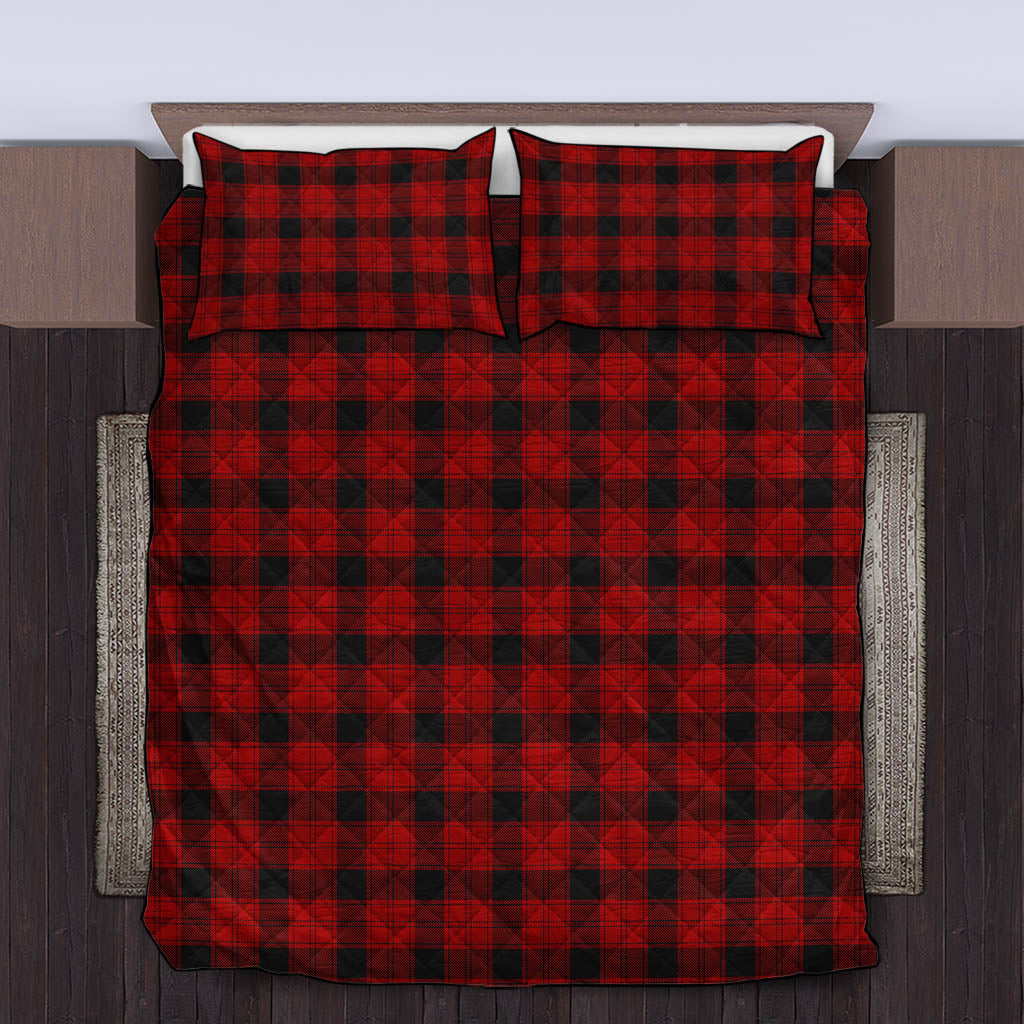 Ewing Tartan Quilt Bed Set King - Tartan Vibes Clothing