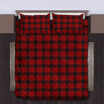 Ewing Tartan Quilt Bed Set