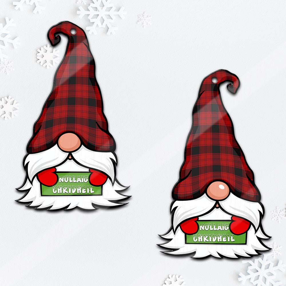 Ewing Gnome Christmas Ornament with His Tartan Christmas Hat - Tartan Vibes Clothing