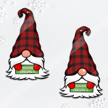 Ewing Gnome Christmas Ornament with His Tartan Christmas Hat