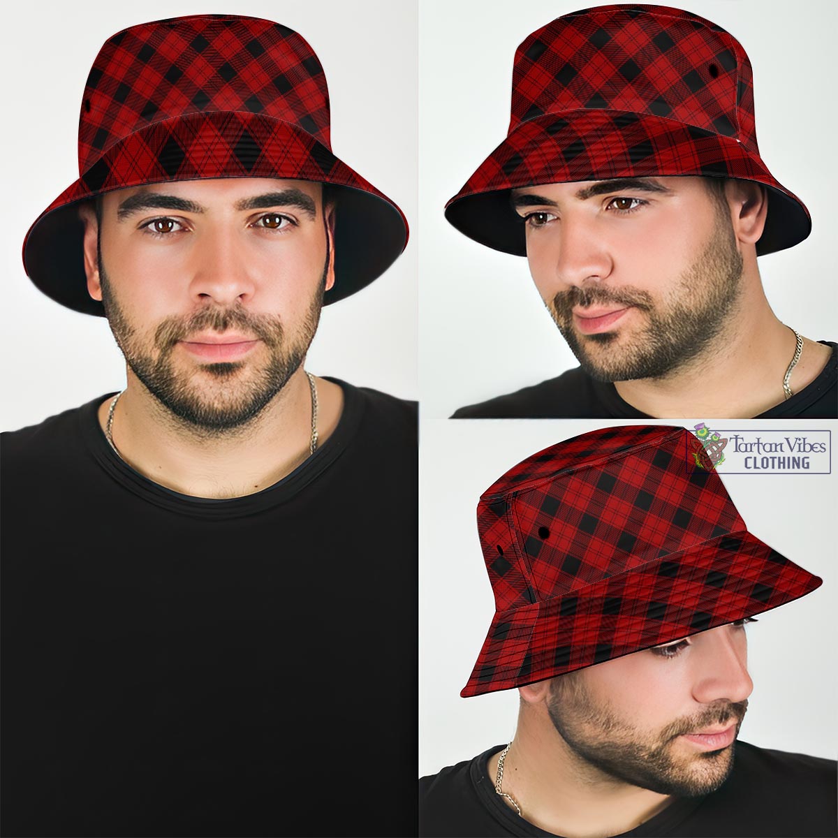 Tartan Vibes Clothing Ewing Tartan Bucket Hat