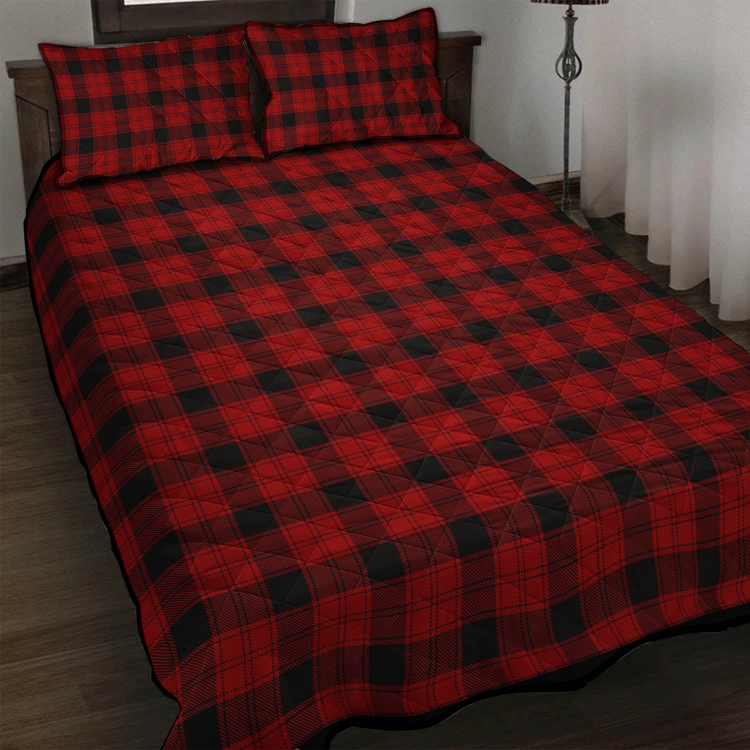 Ewing Tartan Quilt Bed Set - Tartan Vibes Clothing