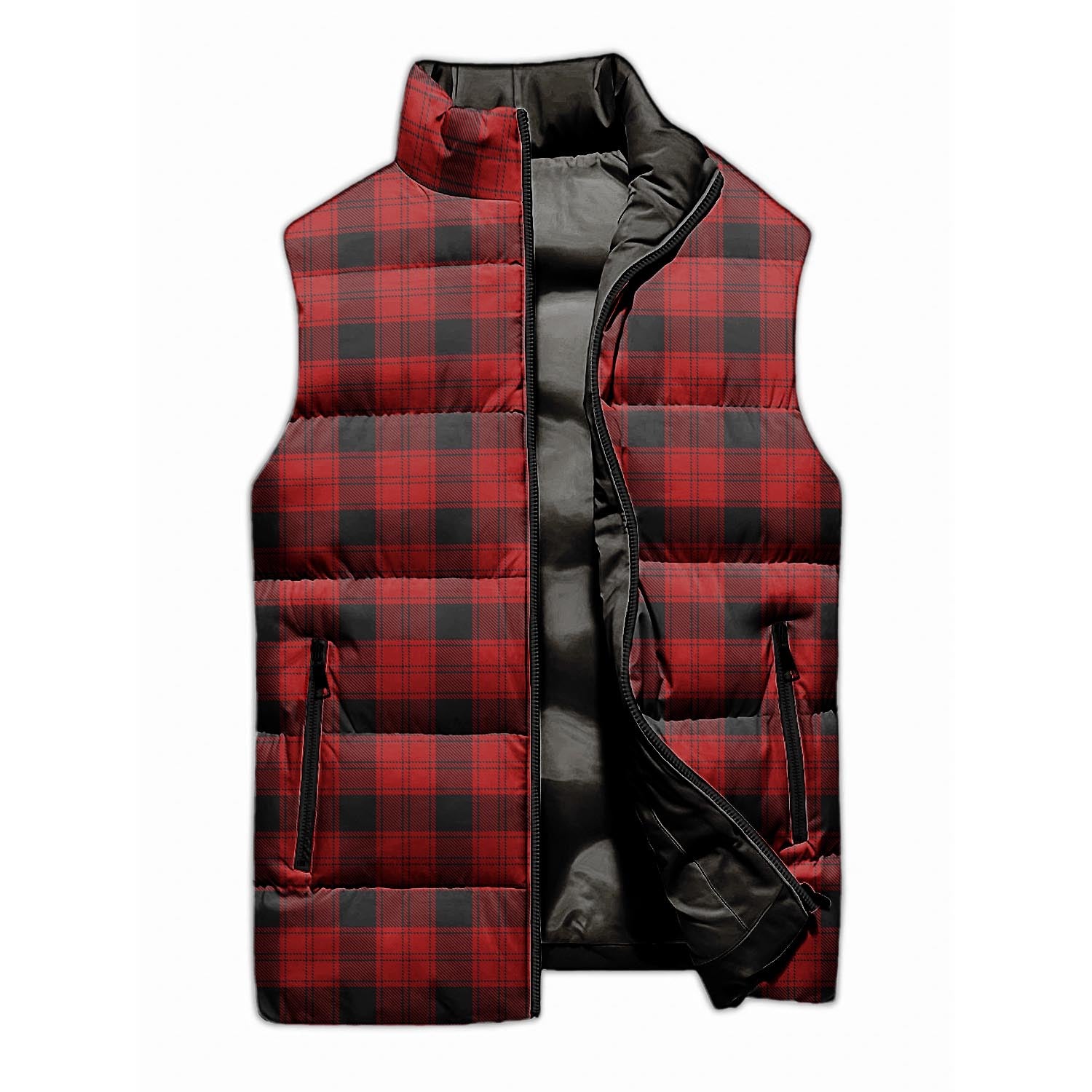 Ewing Tartan Sleeveless Puffer Jacket - Tartanvibesclothing