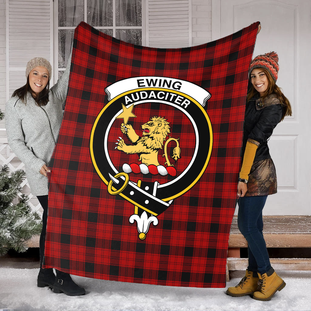 ewing-tartab-blanket-with-family-crest