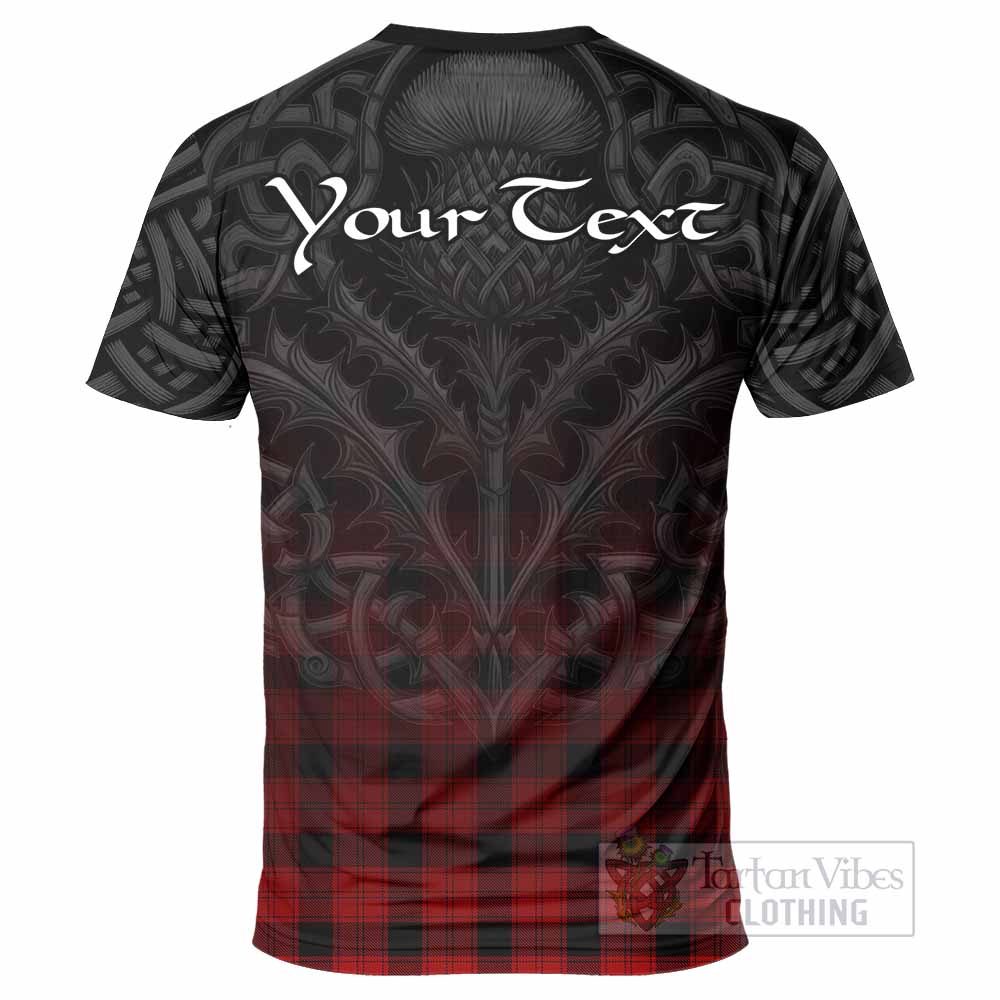 Tartan Vibes Clothing Ewing Tartan T-Shirt with Family Crest Celtic Thistle Vibes