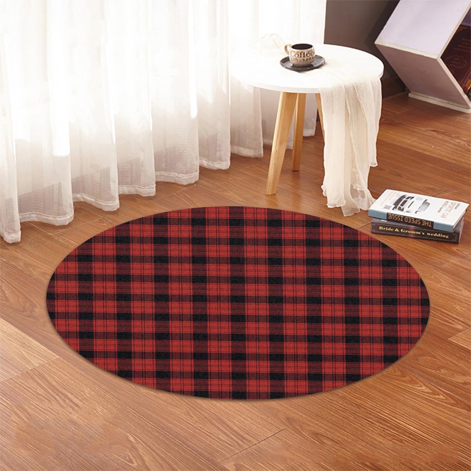 Ewing Tartan Round Rug - Tartan Vibes Clothing