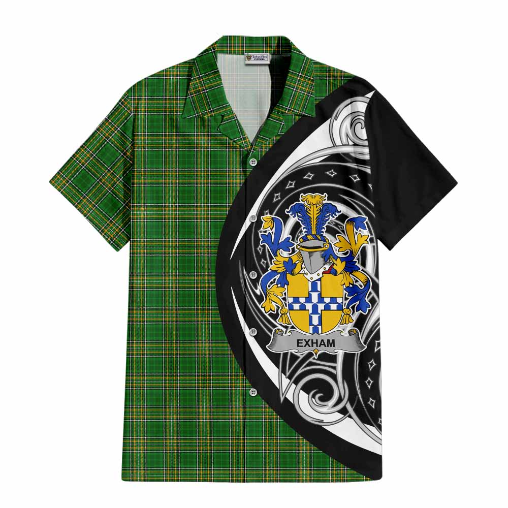 Exham Irish Clan Hawaiian Shirt Celtic Circle Style Kid - Tartan Vibes Clothing