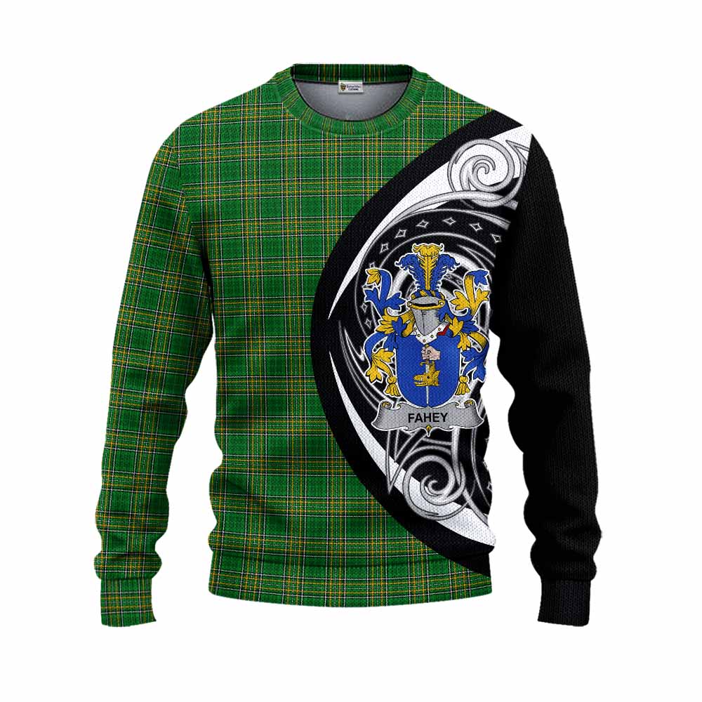 Fahey Irish Clan Knitted Sweater Celtic Circle Style Unisex - Tartan Vibes Clothing