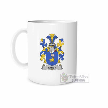 Fahey Irish Clan Coat of Arms Ceramic Mug