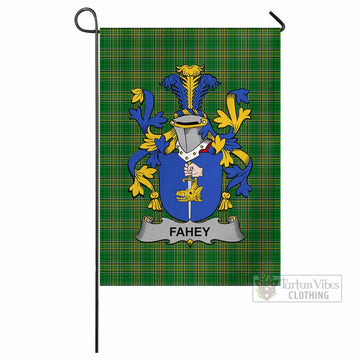 Fahey Irish Clan Tartan Flag with Coat of Arms