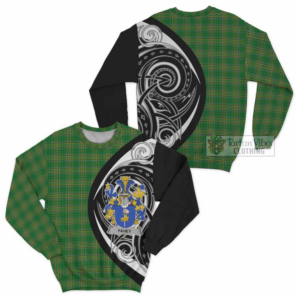 Fahey Irish Clan Sweatshirt Celtic Circle Style - Tartan Vibes Clothing