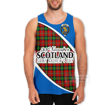 Fairlie Family Crest Tartan Men's Tank Top Celebrate Saint Andrew's Day in Style