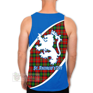 Fairlie Family Crest Tartan Men's Tank Top Celebrate Saint Andrew's Day in Style