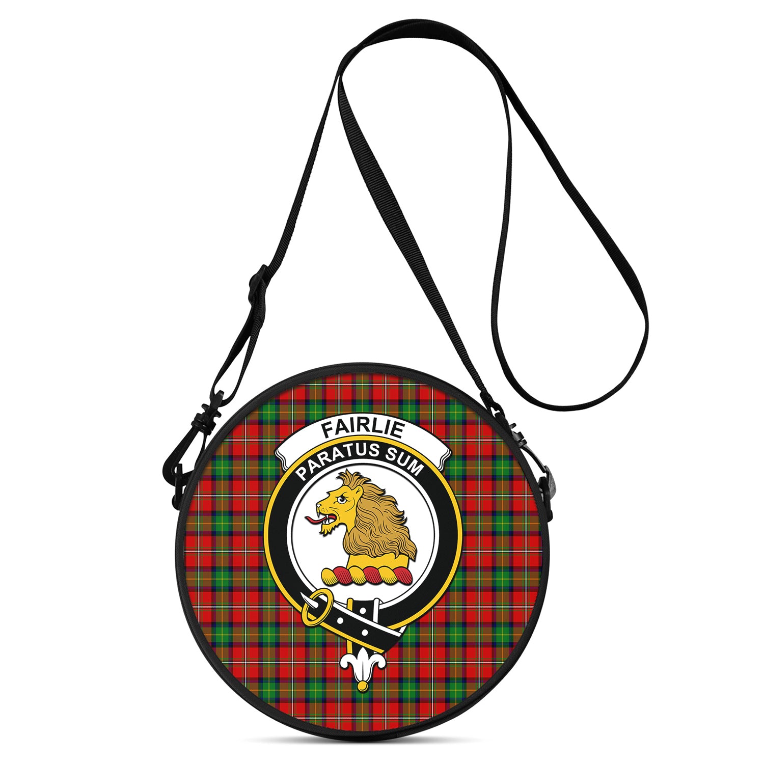 fairlie-modern-tartan-round-satchel-bags-with-family-crest