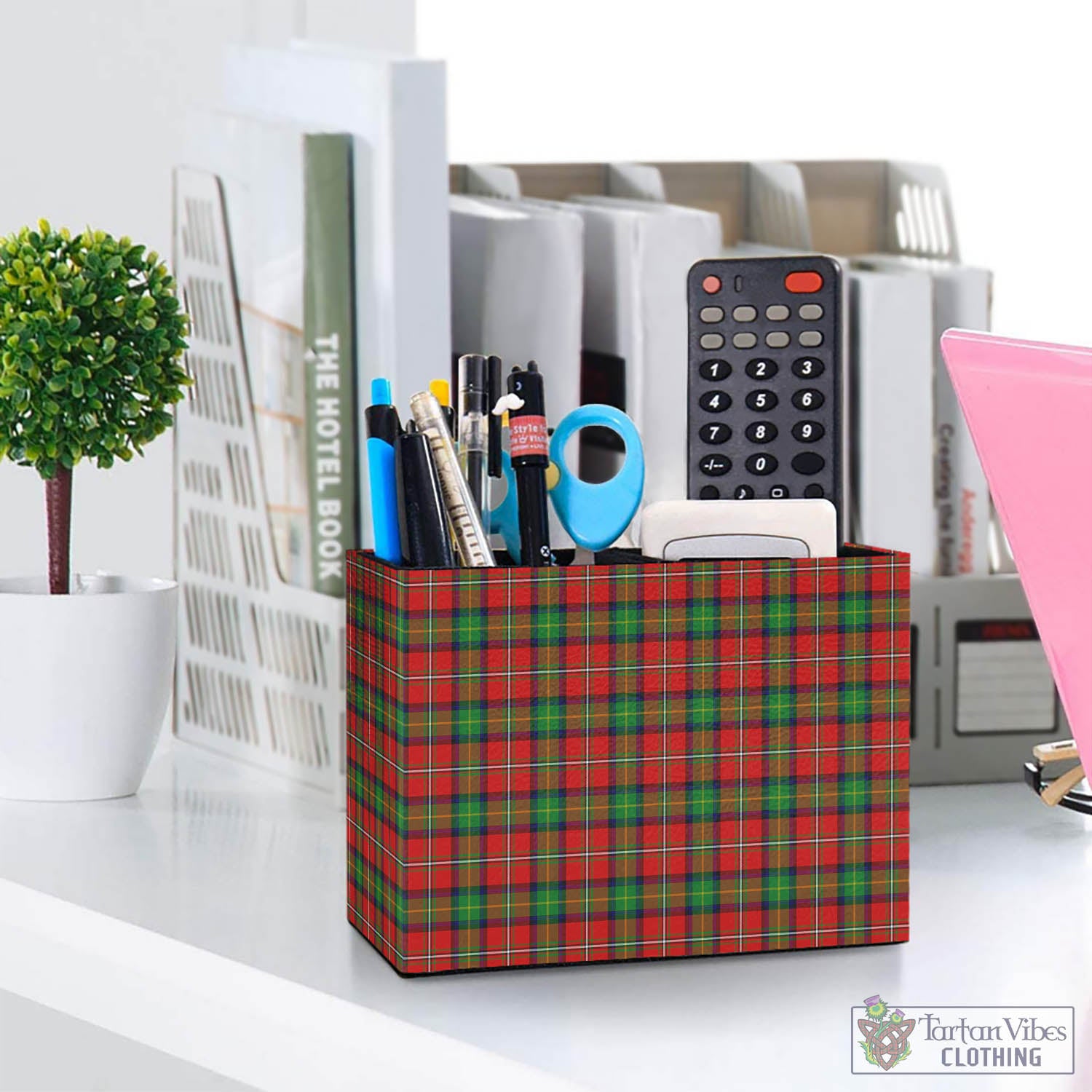 Tartan Vibes Clothing Fairlie Modern Tartan Pen Holder