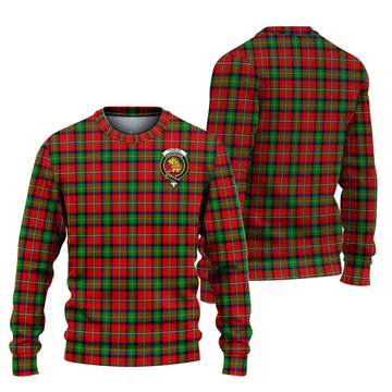 Fairlie Tartan Ugly Sweater with Family Crest