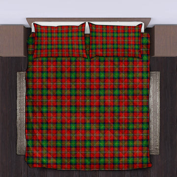 Fairlie Tartan Quilt Bed Set