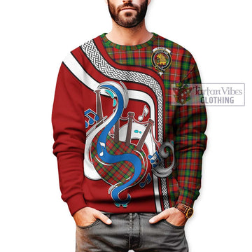 Fairlie Tartan Sweatshirt with Epic Bagpipe Style