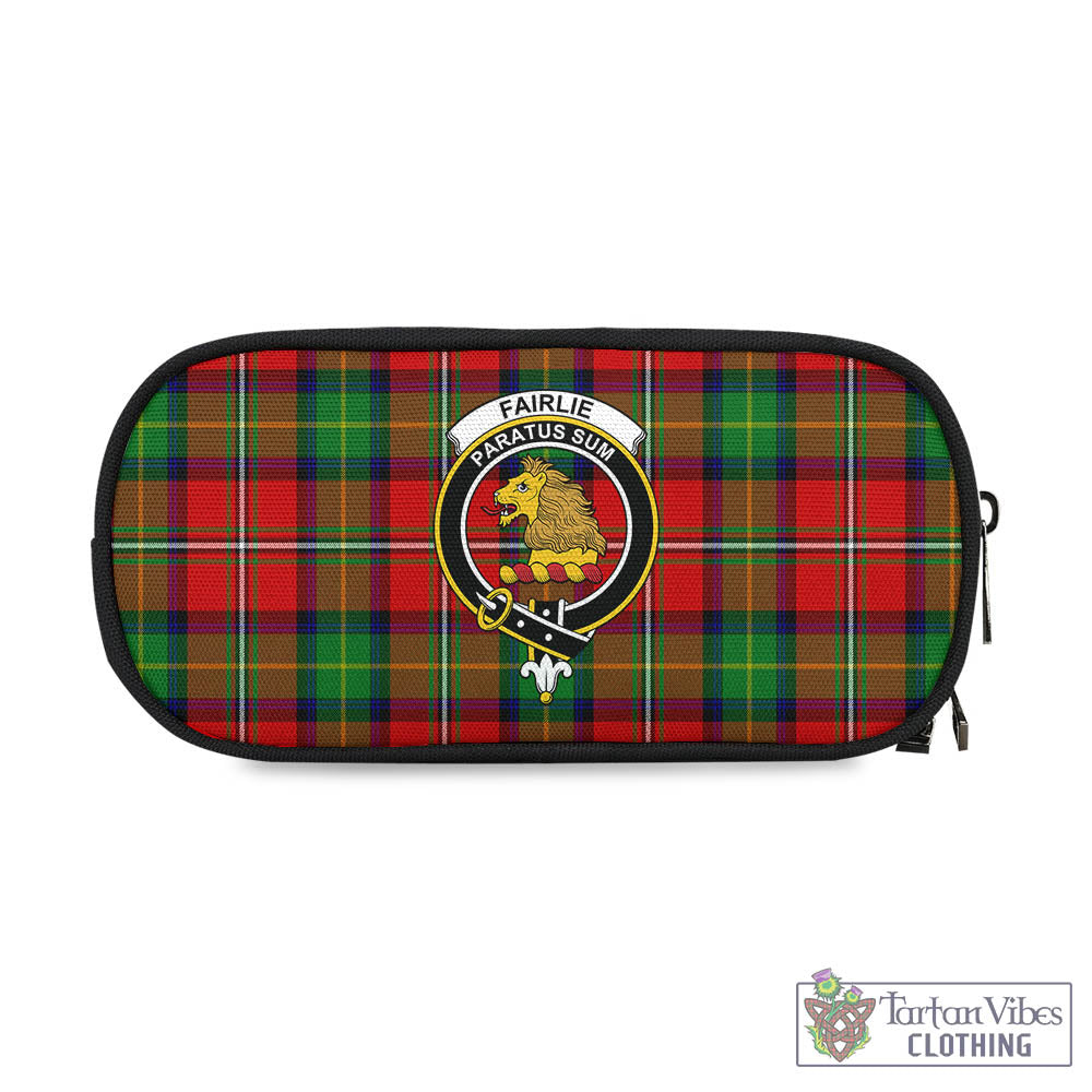 Tartan Vibes Clothing Fairlie Modern Tartan Pen and Pencil Case with Family Crest