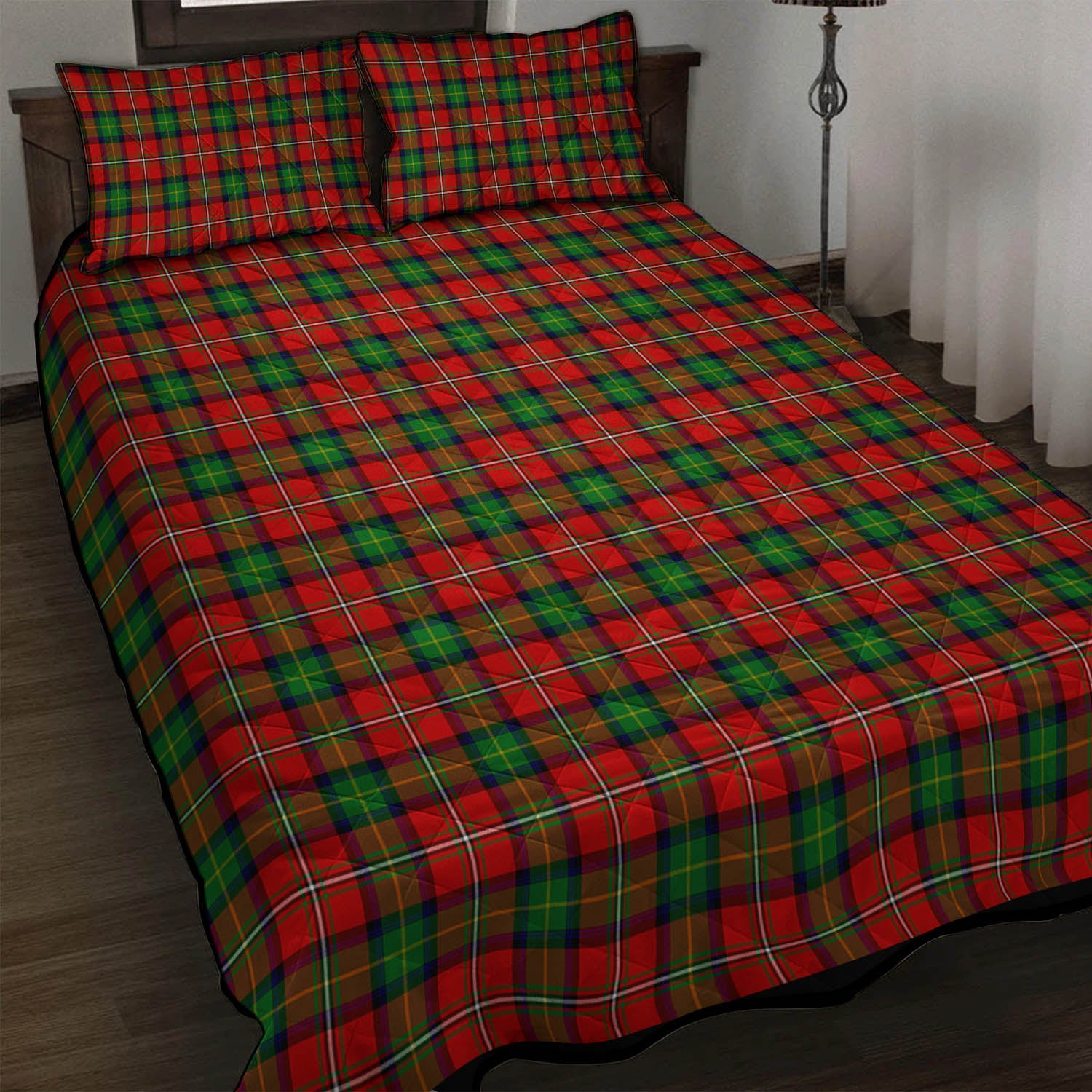 Fairlie Tartan Quilt Bed Set - Tartan Vibes Clothing