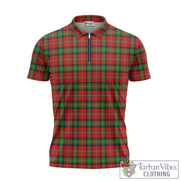 Fairlie Tartan Zipper Polo Shirt