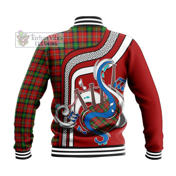 Fairlie Tartan Baseball Jacket with Epic Bagpipe Style