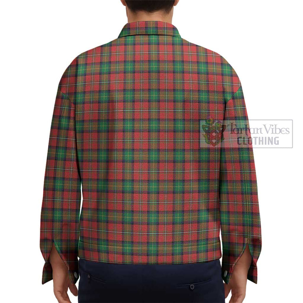 Fairlie Tartan Unisex Lapel Cotton Jacket - Tartan Vibes Clothing