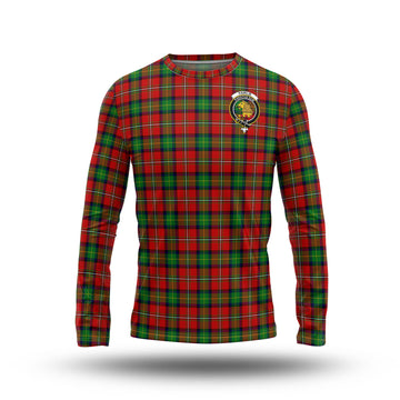 Fairlie Modern Tartan Long Sleeve T-Shirt with Family Crest