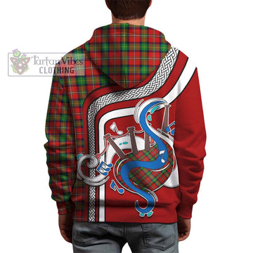 Fairlie Tartan Hoodie with Epic Bagpipe Style