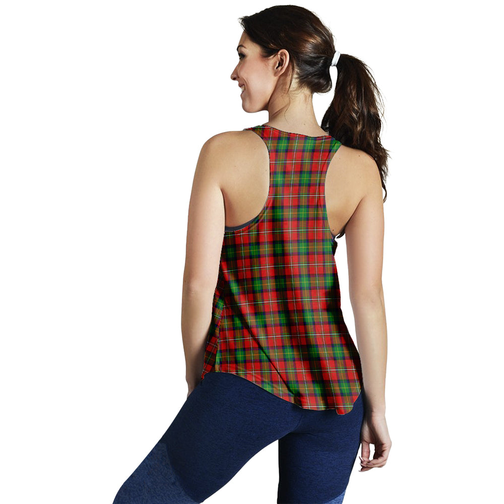 fairlie-modern-tartan-women-racerback-tanks-with-family-crest