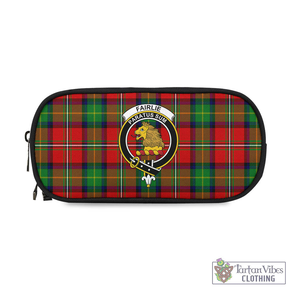 Tartan Vibes Clothing Fairlie Modern Tartan Pen and Pencil Case with Family Crest