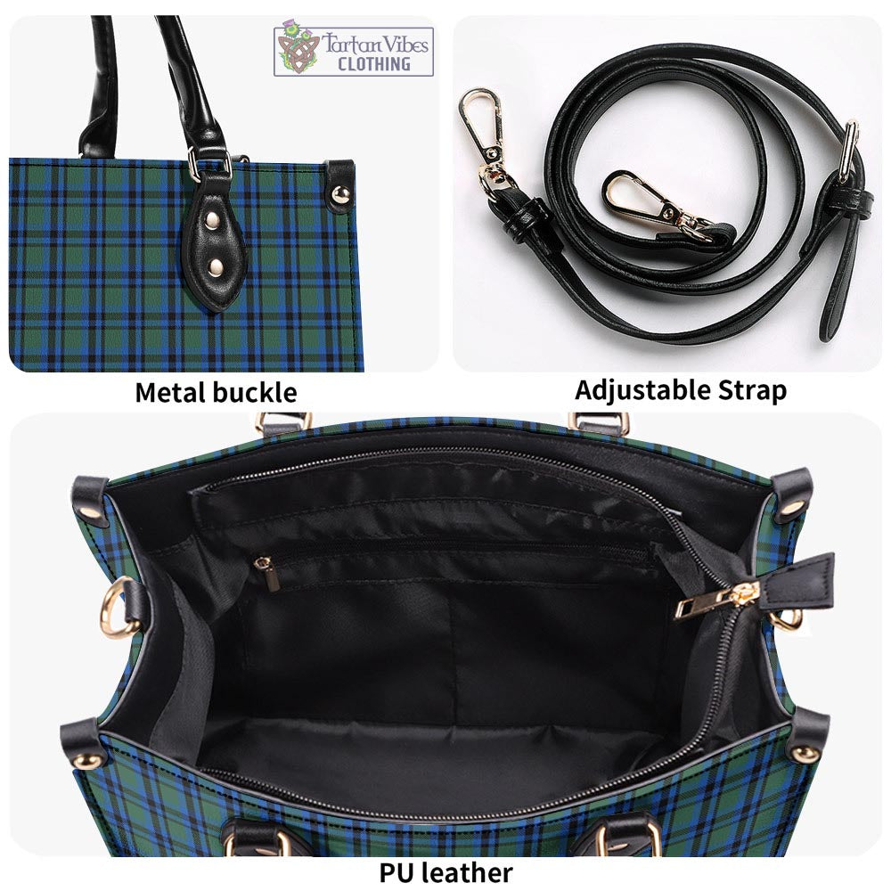 Tartan Vibes Clothing Falconer Tartan Luxury Leather Handbags