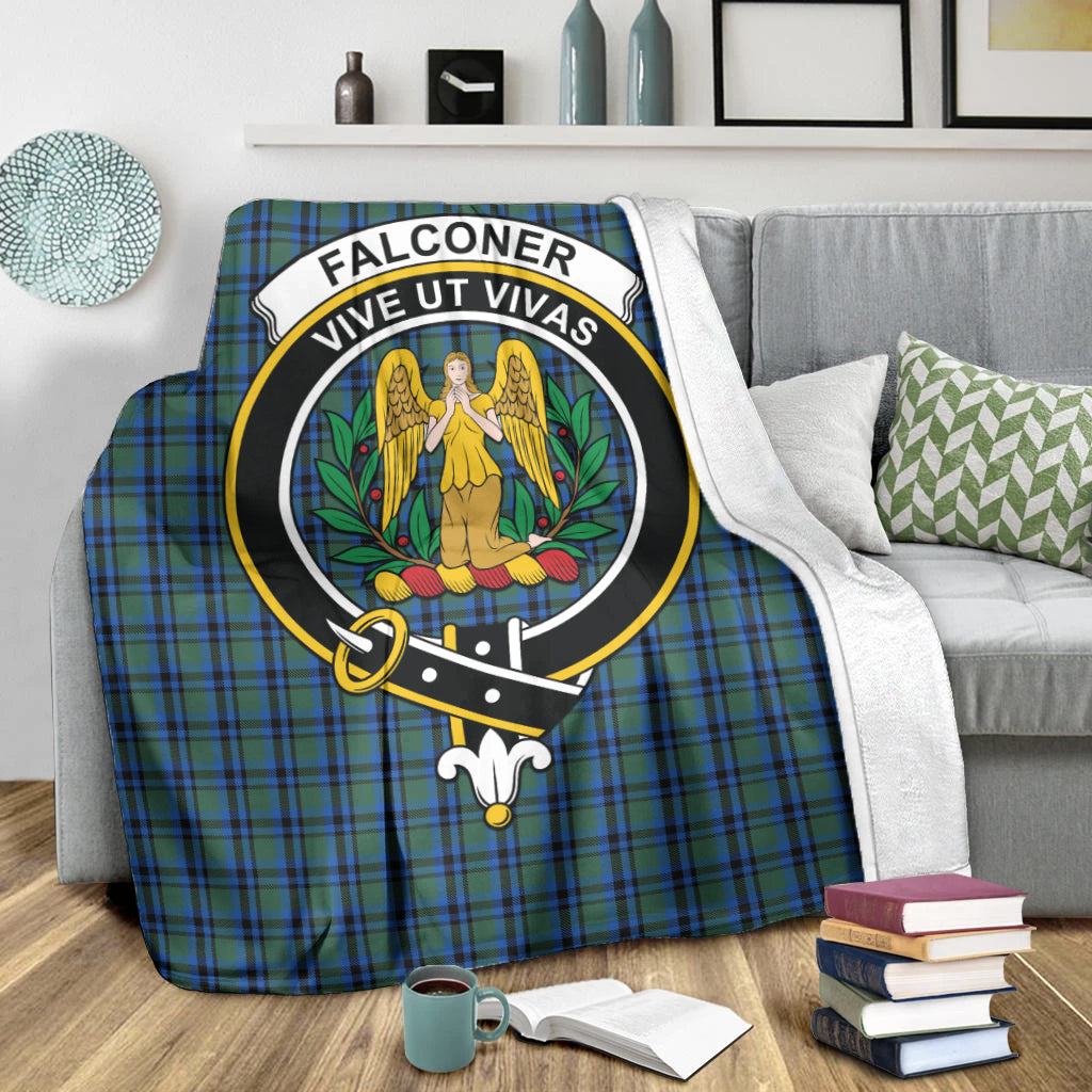 falconer-tartab-blanket-with-family-crest