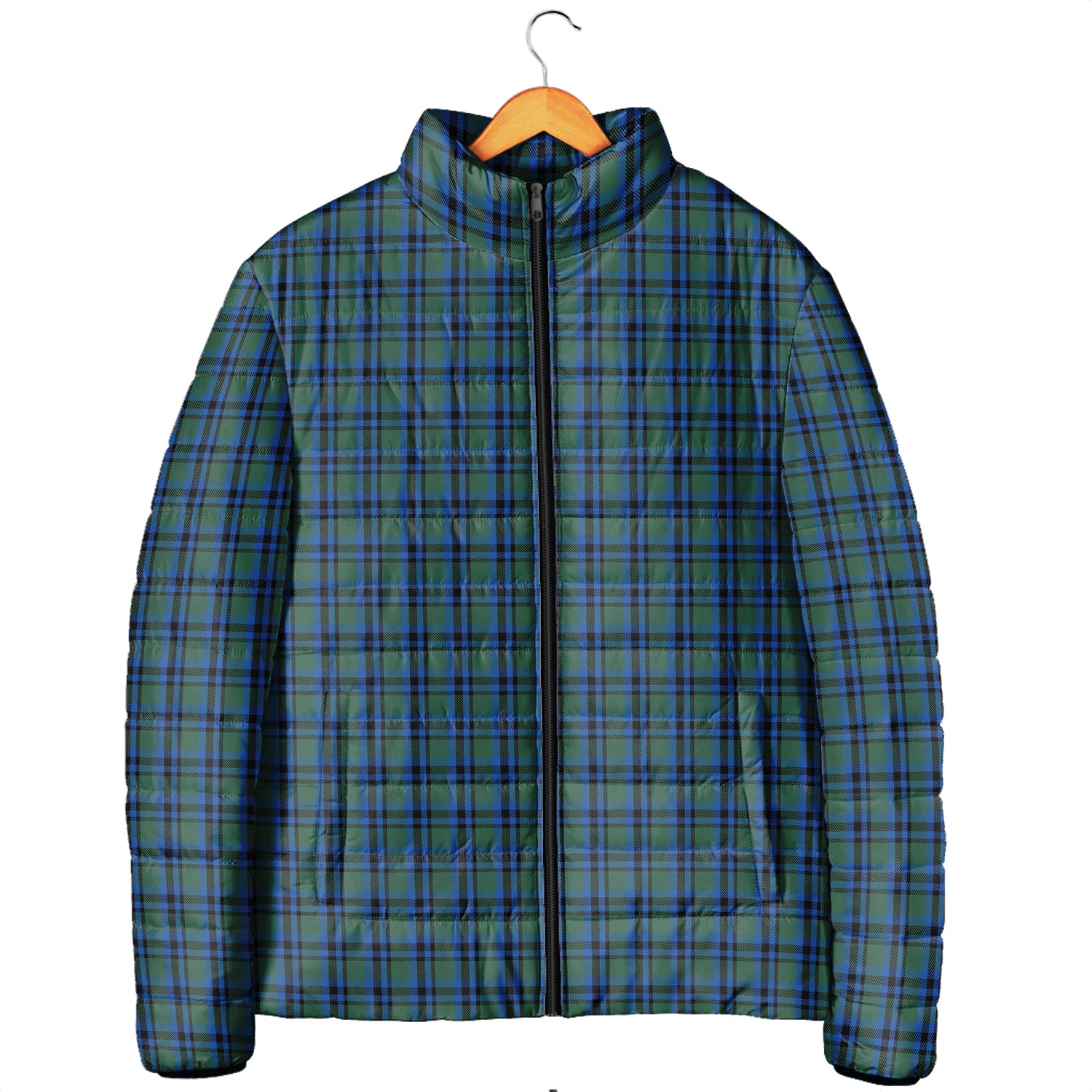 Falconer Tartan Padded Jacket Men's Padded Jacket - Tartan Vibes Clothing