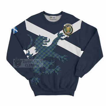 Falconer Tartan Lion Rampant Sweatshirt  Proudly Display Your Heritage with Alba Gu Brath and Clan Name